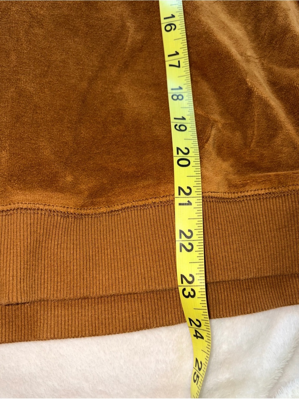 MADEWELL MWL Velour Half Zip Pullover sz L - Picture 7 of 7